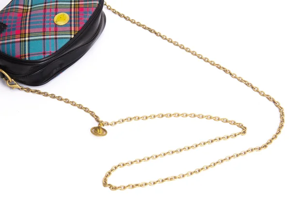 Vivienne Westwood Check Chain Shoulder Pouch K-170176_011