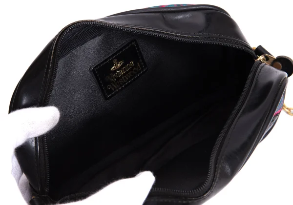 Vivienne Westwood Check Chain Shoulder Pouch K-170176_017