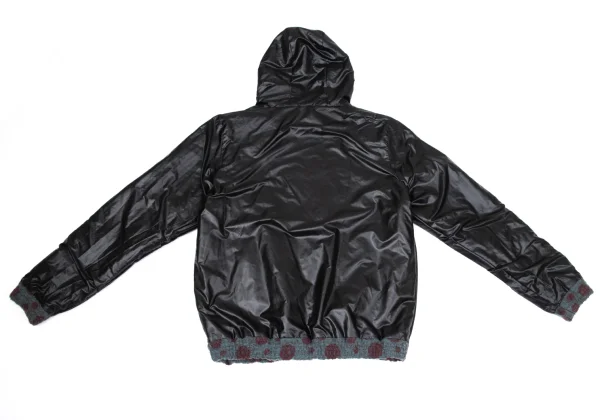 M.&KYOKO Jacquard Reversible Zip Hooded Blouson K-170178_014