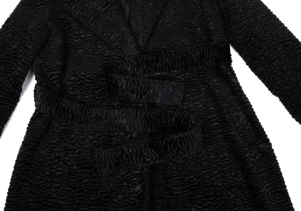 Theory Faux Fur Belted Coat K-170179_010