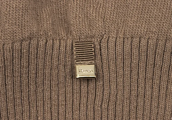 HERNO RESORT Wool Padded Double-zip Long Knit Blouson K-170180_011