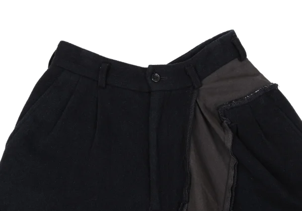 H&M×COMME des GARCONS Wool Blend Switching Design Shorts K-170184_002