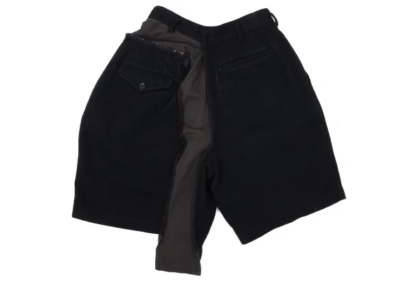 H&M×COMME des GARCONS Wool Blend Switching Design Shorts K-170184_012