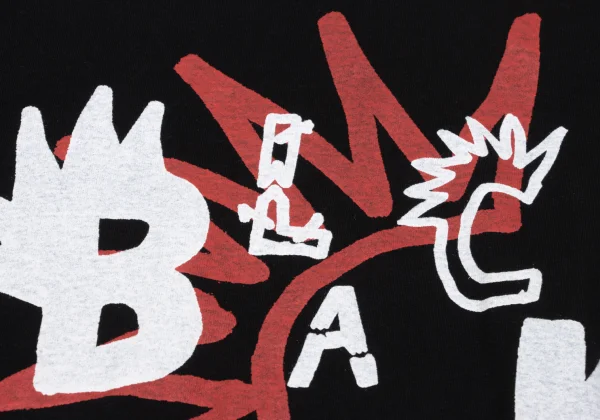 BLACK COMME des GARCONS Logo Print T-shirt K-170187_005