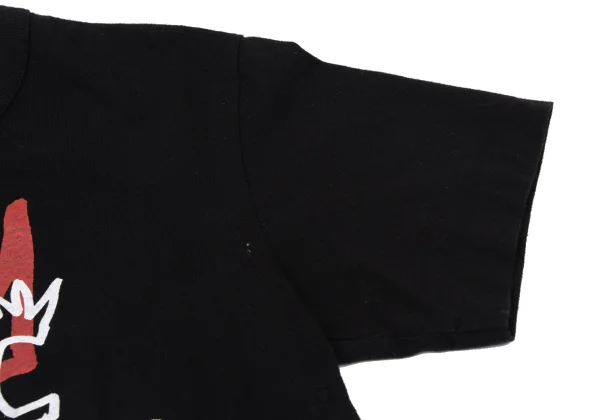 BLACK COMME des GARCONS Logo Print T-shirt K-170187_006