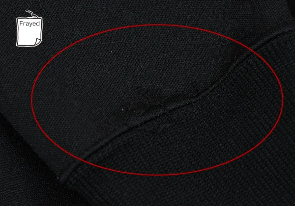BLACK COMME des GARCONS Back Logo Print Poly Zip Hoodie K-170188_007