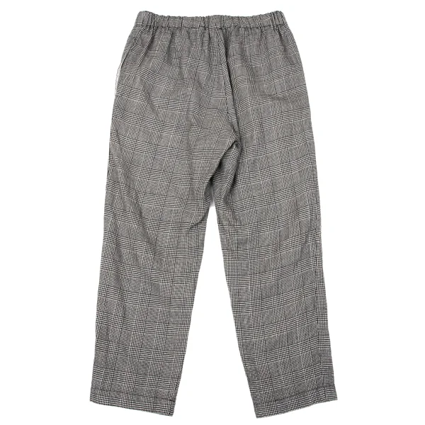 BLACK COMME des GARCONS Wool Glen Check Tapered Pants K-170189_010
