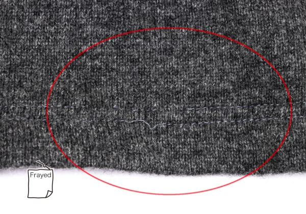 tricot COMME des GARCONS Ribbed Half-Zip Knit Sweater K-170192_009