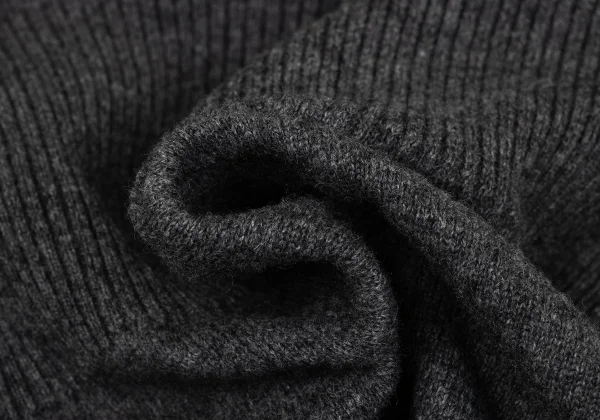 tricot COMME des GARCONS Ribbed Half-Zip Knit Sweater K-170192_015