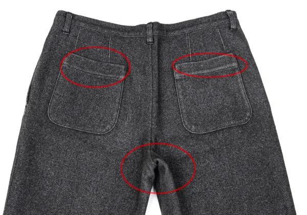 tricot COMME des GARCONS Cotton Wool Cropped Pants K-170196_012
