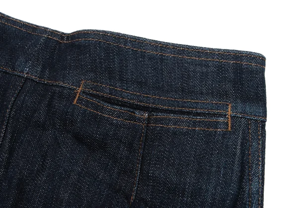 tricot COMME des GARCONS Front Button Denim Skirt K-170198_012