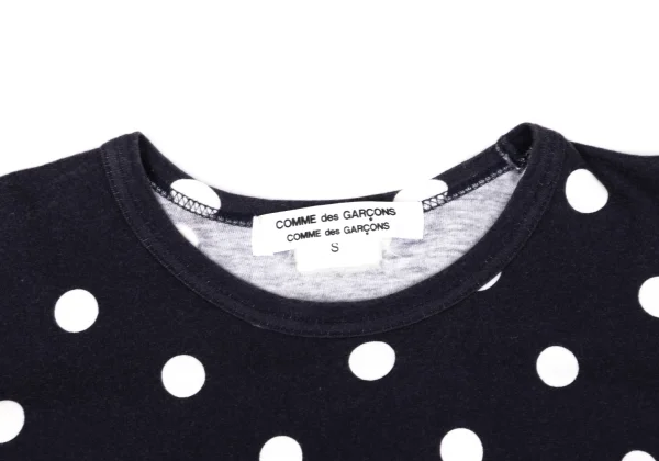 COMME des GARCONS Pilling Cotton Dot T Shirt K-170199_004