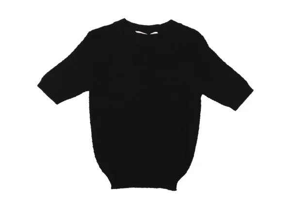 COMME des GARCONS Rayon Acrylic Short Sleeve Knit Sweater K-170207_002