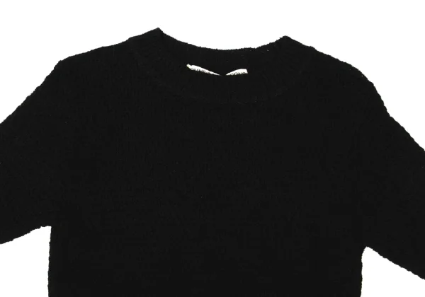 COMME des GARCONS Rayon Acrylic Short Sleeve Knit Sweater K-170207_003