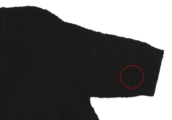 COMME des GARCONS Rayon Acrylic Short Sleeve Knit Sweater K-170207_005