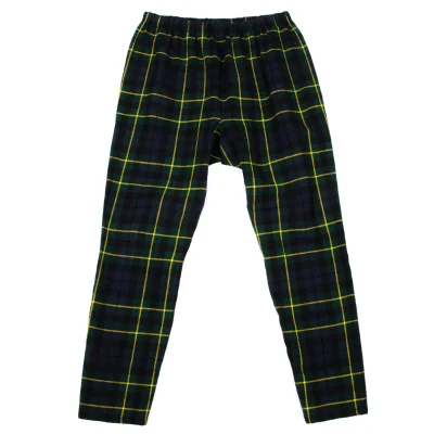 COMME des GARCONS Wool Checker Tapered Pants