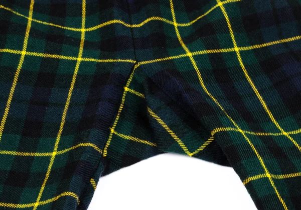 COMME des GARCONS Wool Checker Tapered Pants K-170209_004