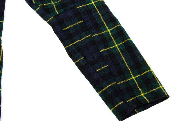 COMME des GARCONS Wool Checker Tapered Pants K-170209_008