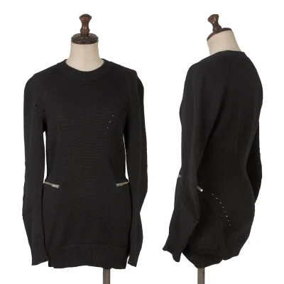 JUNYA WATANABE COMME des GARCONS Wool Zip Pocket Knit Sweater