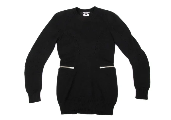 JUNYA WATANABE COMME des GARCONS Wool Zip Pocket Knit Sweater K-170210_002