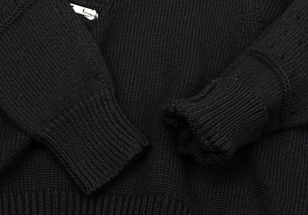 JUNYA WATANABE COMME des GARCONS Wool Zip Pocket Knit Sweater K-170210_007