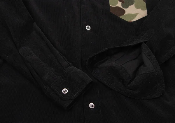 JUNYA WATANABE MAN PINK Camouflage Pocket Corduroy Shirt K-170215_008