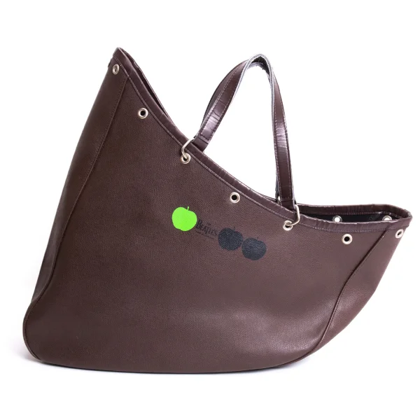 THE BEATLES COMME des GARCONS PVC Big Boat Bag Brown  K-170224_001