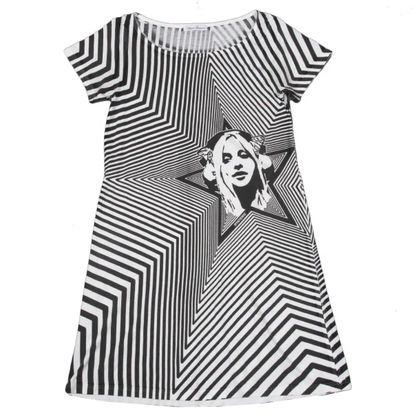 HYSTERIC GLAMOUR Star Girl Printed Tunic K-170225_002