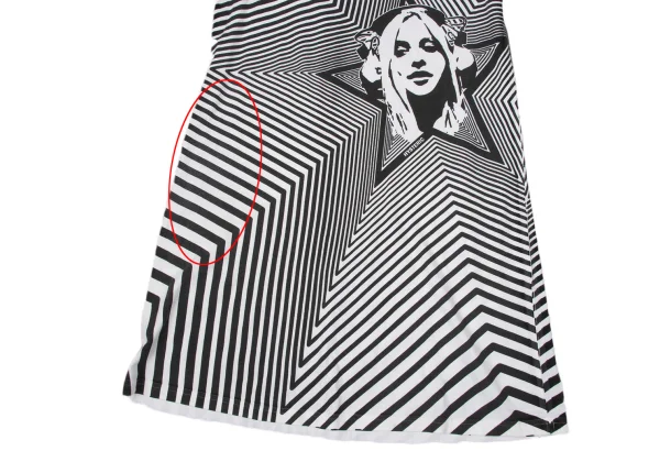 HYSTERIC GLAMOUR Star Girl Printed Tunic K-170225_008
