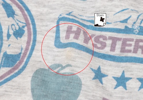 HYSTERIC GLAMOUR Girl Sticker Print Sleeveless Tunic K-170226_006