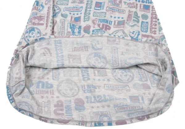 HYSTERIC GLAMOUR Girl Sticker Print Sleeveless Tunic K-170226_009