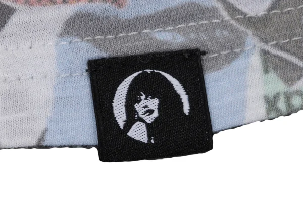 HYSTERIC GLAMOUR Collage Print Long-sleeved T-shirt K-170227_009
