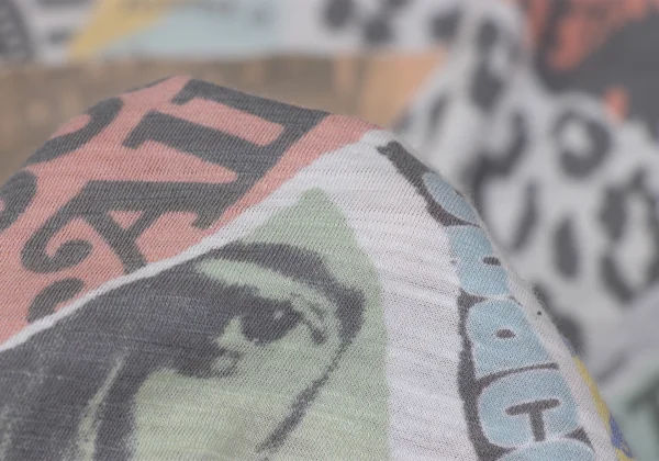 HYSTERIC GLAMOUR Collage Print Long-sleeved T-shirt K-170227_011