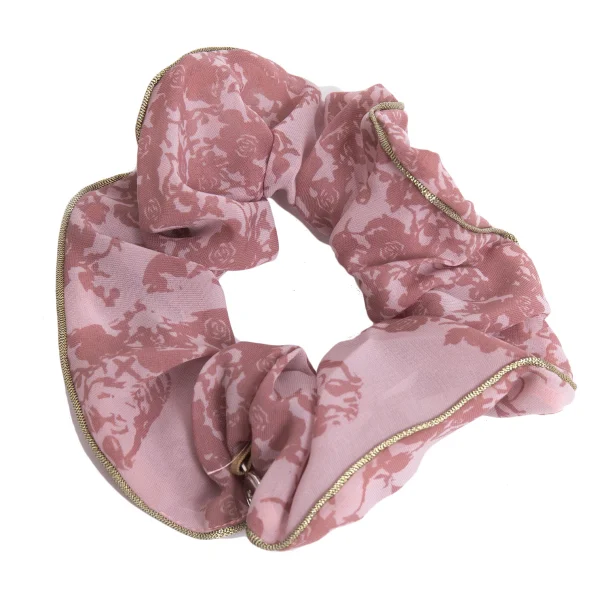 HYSTERIC GLAMOUR STORE Rose Printed Scrunchie Pink  K-170229_001