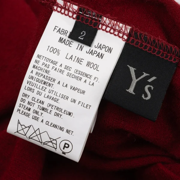 Y's Wool Knit Top K-170231_012
