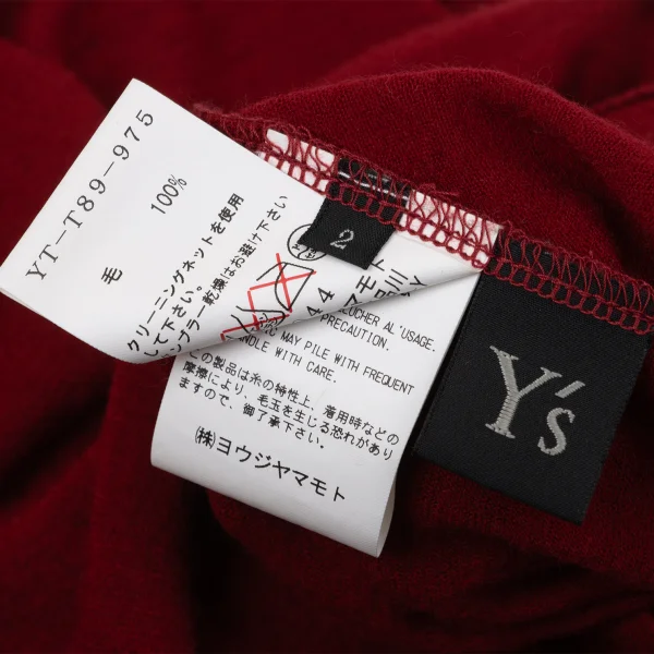 Y's Wool Knit Top K-170231_013