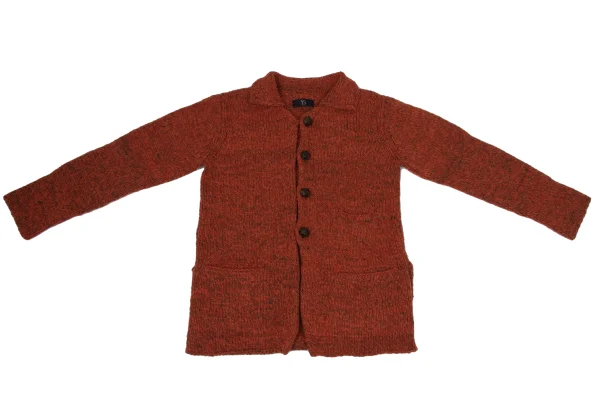 Y's Wool Blend Pocket Design Chunky Knit Cardigan K-170235_002