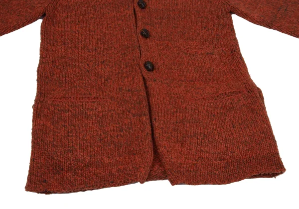 Y's Wool Blend Pocket Design Chunky Knit Cardigan K-170235_008