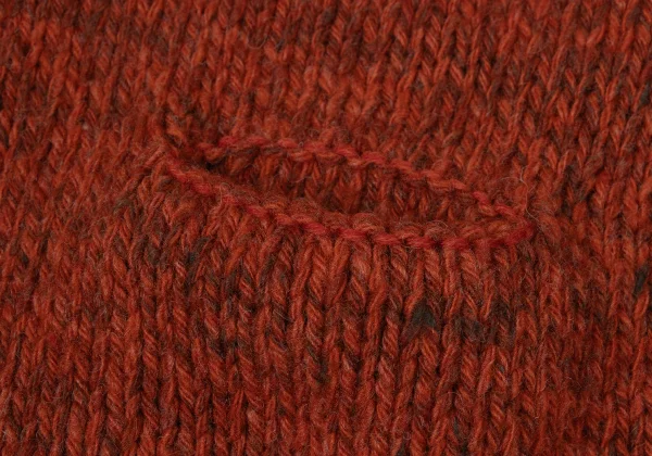 Y's Wool Blend Pocket Design Chunky Knit Cardigan K-170235_009
