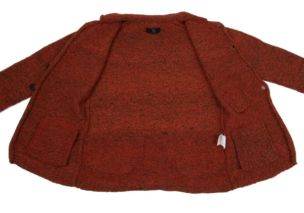 Y's Wool Blend Pocket Design Chunky Knit Cardigan K-170235_011