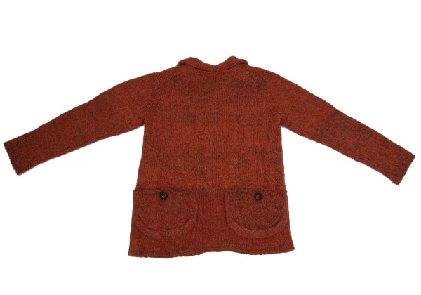 Y's Wool Blend Pocket Design Chunky Knit Cardigan K-170235_012