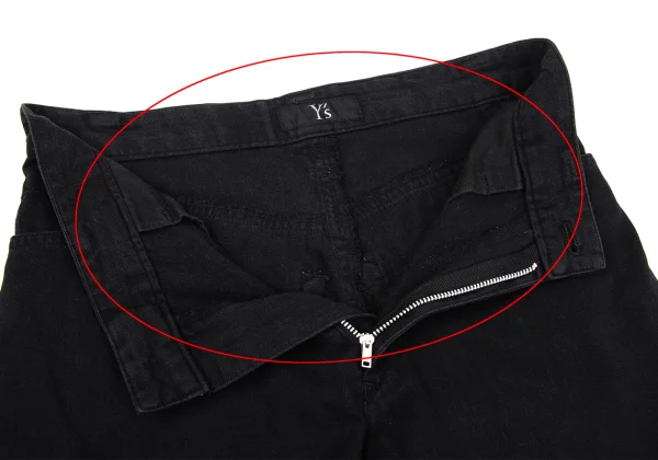 Y's Side Rib Switching Cotton Pants K-170236_006
