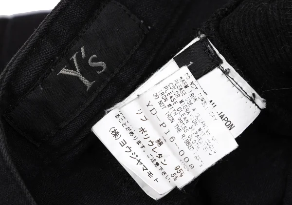 Y's Side Rib Switching Cotton Pants K-170236_016