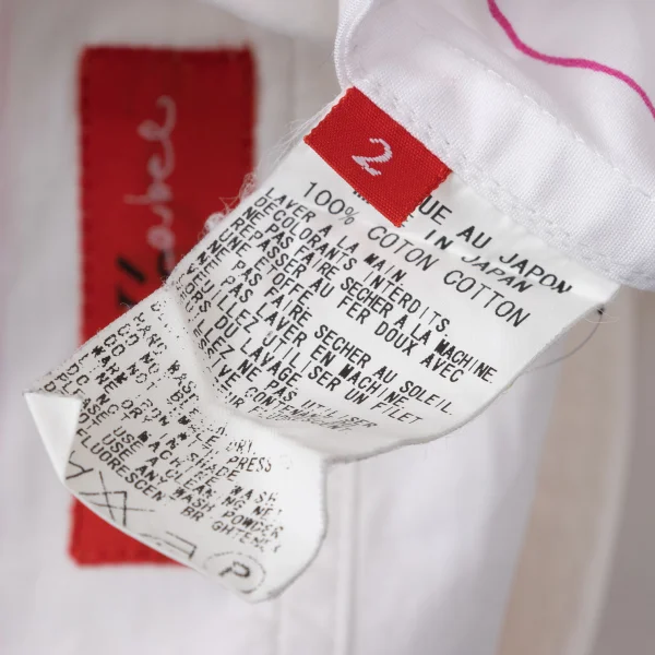 Y's Red Label Cotton Graphic Print Short Sleeve Shirt K-170237_015