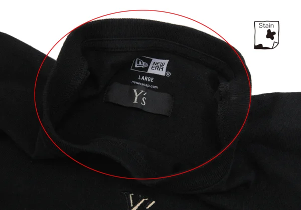 Y's×NEW ERA Logo Embroidered T Shirt K-170240_004