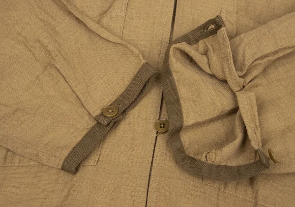 IENA LA BOUCLE Linen Rayon Round Hem Jacket K-170248_006