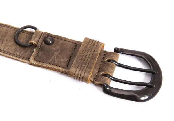 Y's Leather Double Holes Design Belt K-170249_003