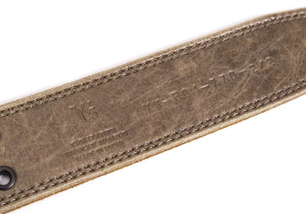 Y's Leather Double Holes Design Belt K-170249_006