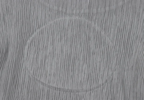ISSEY MIYAKE Circle Embossed Neck Design Pleated T Shirt K-170252_006