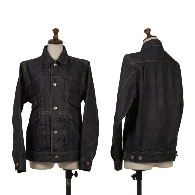 HYKE Cotton Denim Jacket